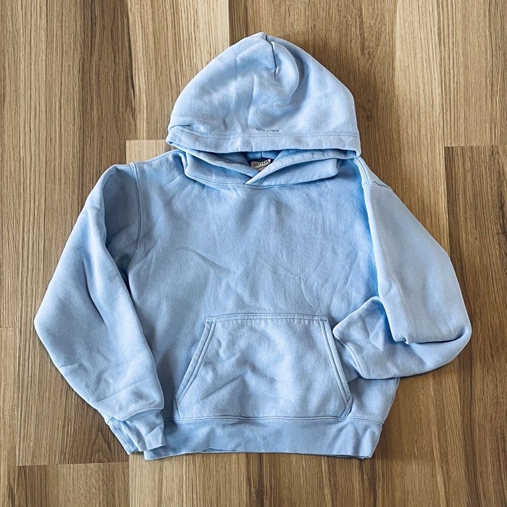 Aritzia Women’s XS Sweat Fleece Cozy Perfect Fit Limited Dayflower Blue Hoodie